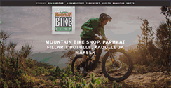 Desktop Screenshot of mountainbikeshop.fi